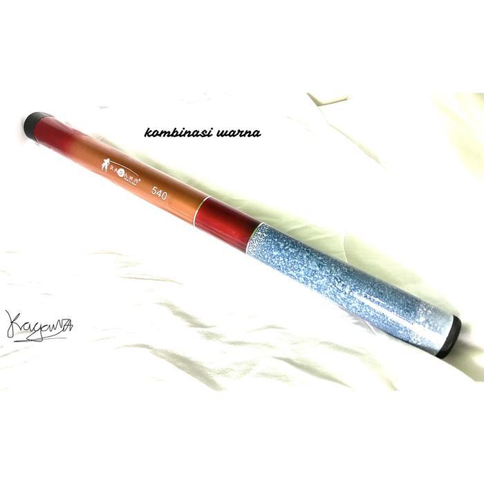 Joran Tegek Kagawa 360 450 540 Orange Ruas Pendek 40Cm