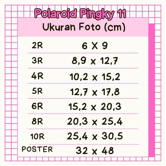 "New" CETAK POLAROID 300 FOTO UKURAN 2R TERLARIS DAN TERMURAH accessories camera Kamera