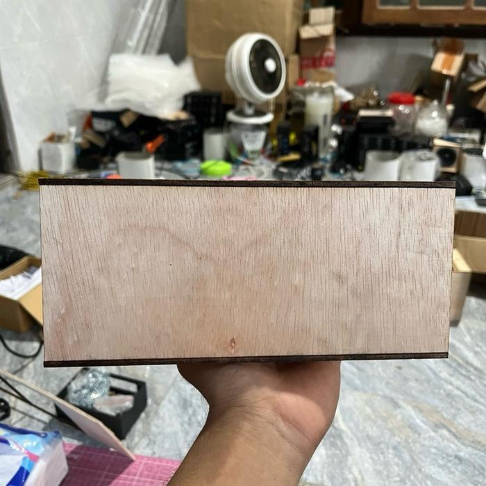 "New" Box Speaker Cla 3Inch Double Ketebalan 4mm Pemotongan CNC Laser Siap Isi