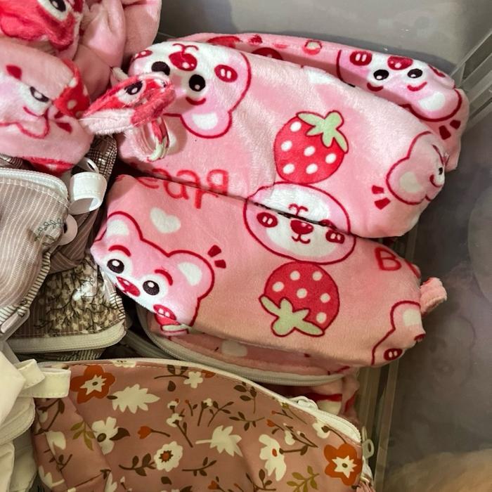 "New" kotak pensil lucu/kotak pensil zipper/kotak pensil simple style/kotak pensil aesthetic imiangg