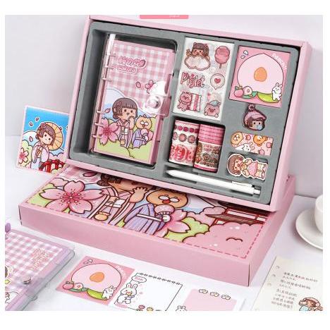 10in1 Buku Diary Set Buku Agenda - Journal Set Paket Agenda Aesthetic