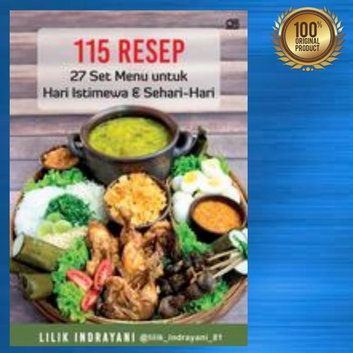 BUKU 115 RESEP - 27 SET MENU UNTUK MENU ISTIMEWA & SEHARI HARI