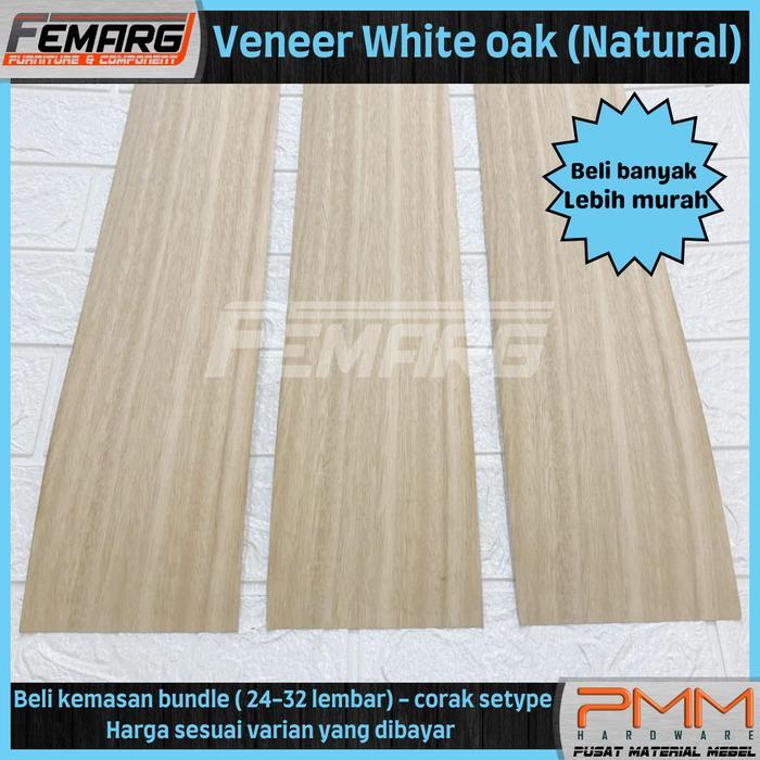 Natural Veneer White Oak By Veneer Kita Asli Vener Alami Import Terjamin