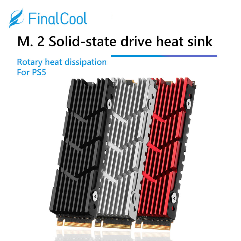 M.2 Ssd Nvme Heat Sink Heatsink M2 2280 Ssd Hard Disk Aluminum Heat Sink With Silicone Thermal Pad