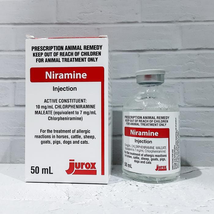 OBAT ALERGI KHUSUS UNTUK HEWAN CTM INJEKSI 50ML PENGGANTI HISTAMIL