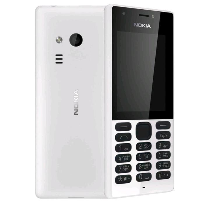 Handphone Hp Nokia 216 Dual Sim Card Baru Hitam Populer