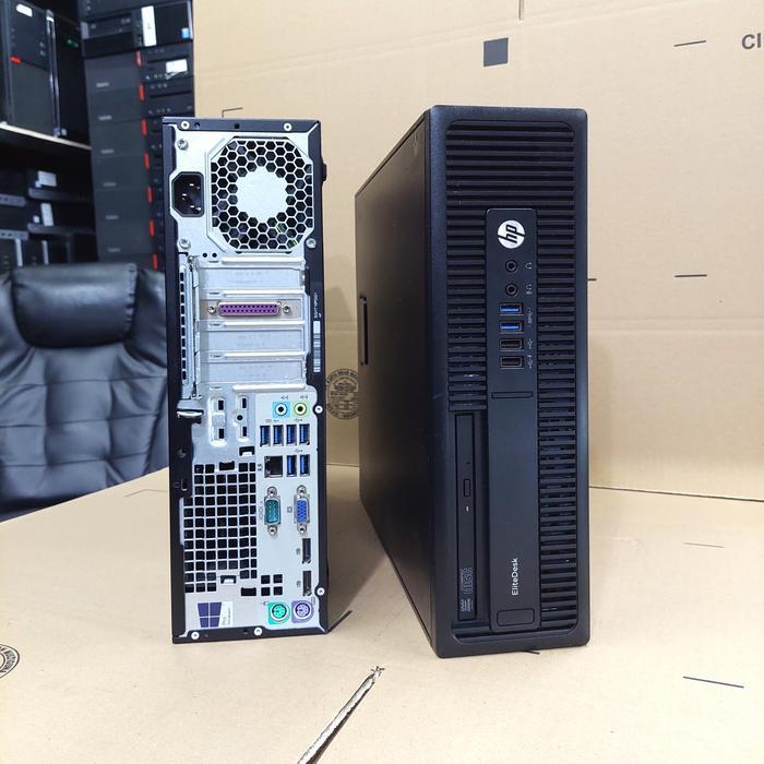 OBRAL CPU PC HP CORE I3 6100 RAM 4 GB SSD 128 GB WINDOWS 10 BERGARANSI