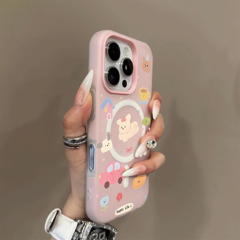 Kartun Anak Anjing Luar Negeri Case Hp Redmi 15C 15 Note 14 13X 14C 13 13C Case