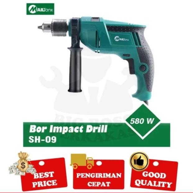 Mesin Bor Tangan Mailtank - Mesin Bor Besi - Mesin Bor Kayu 13Mm