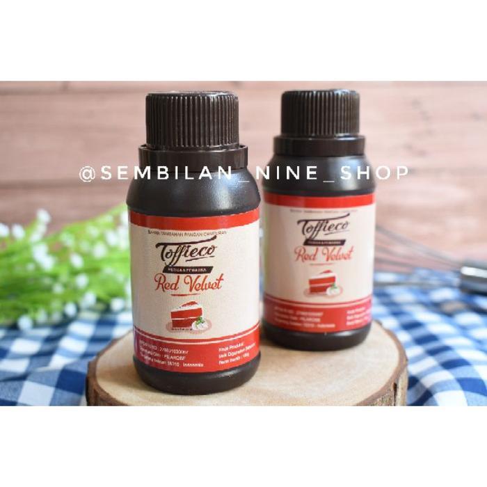 Toffieco Pasta RED VELVET 100 Gram Perisa Pewarna Red Velvet