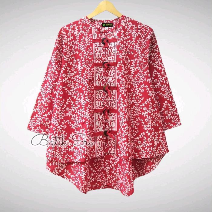 Cheongsam Atasan Batik Wanita