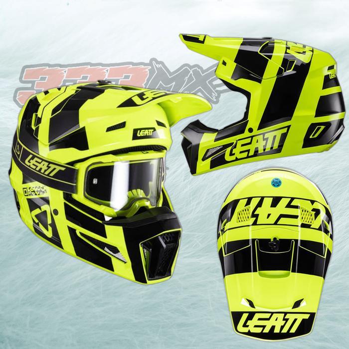 ASLI Helm Leatt 3.5 Moto Citrus Helmet Leatt 3.5 Moto Citrus ginal READY STOCK