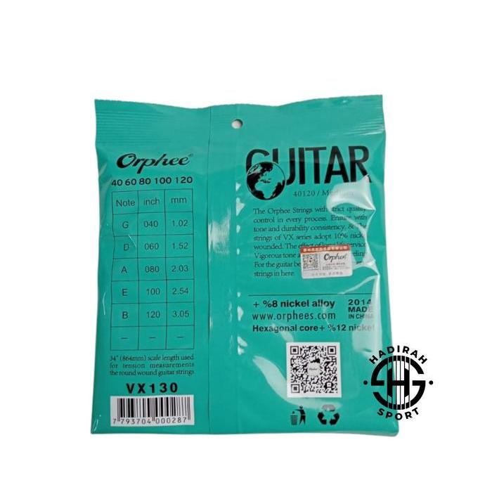 Best Seller Senar Orphee Vx130 Senar Bass 5 040 -120 String Bass Vx 130 Bass 5 Original