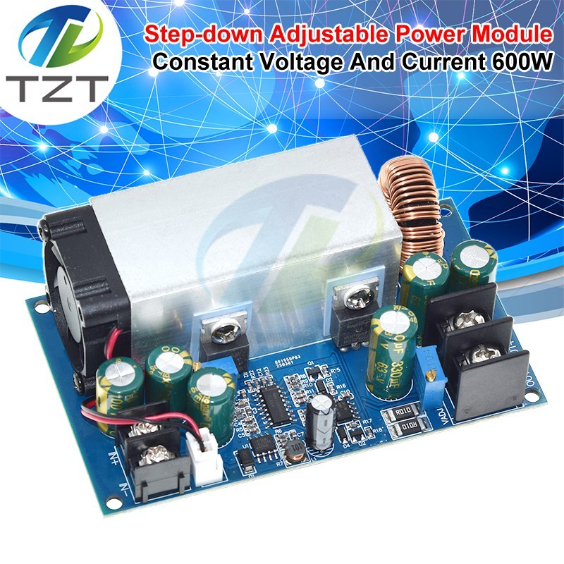 Dc12-75V 600W 25A Dc-Dc Buck Constant Voltage Constant Current Converter Buck Regulator Adjustable