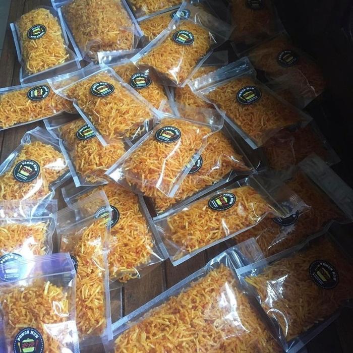 Kripik Kentang Mustofa Balado Renyah Pedas Manis 500G/1Kg - Pawon Muw Cemilan Kering Terlaris
