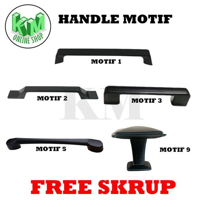 Tarikan Laci/Lemari/ Tarikan Handel Laci/Lemari Hitam