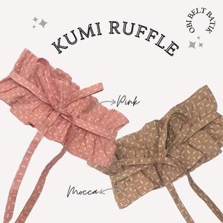 Obi Belt - Kumi Ruffle Series