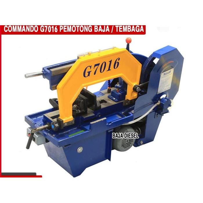 Mesin Gergaji Hacksaw G7016 / Gergaji Besi / Hacksaw Machine