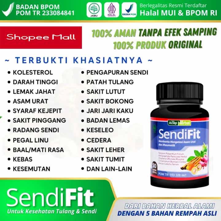 Herbal Alami Sendifit Original - Obat Nyeri Otot, Cedera Otot, Otot Kaku