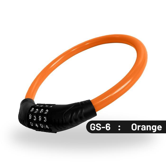 SIAPKIRIM Gembok Kode Angka - GS-6 - Gembok Pagar Kode Tanpa Kunci Multifungsi READY STOCK