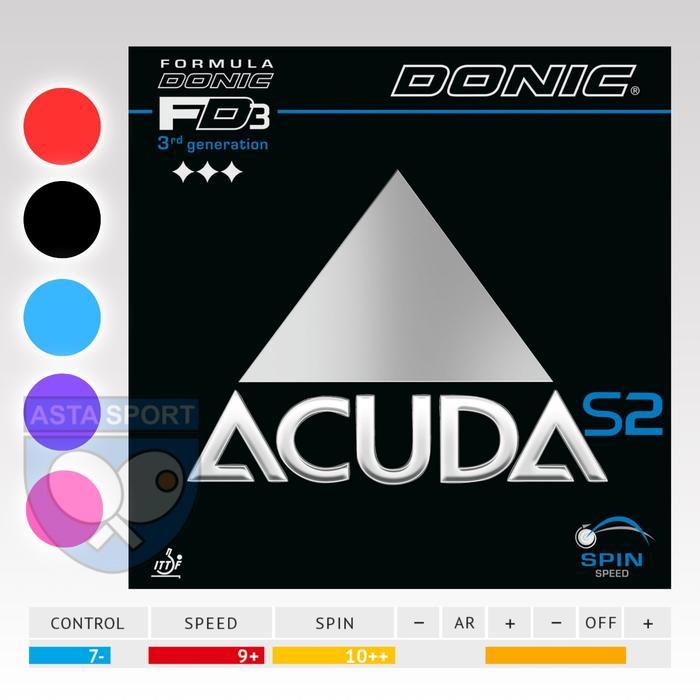 Karet /Rubber Bat DONIC ACUDA SERIES