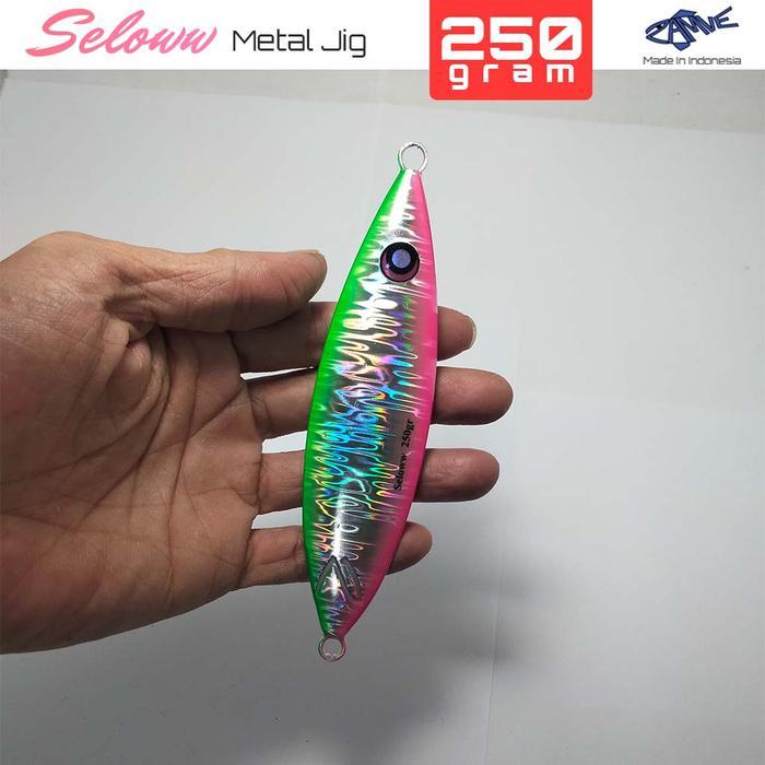 METAL JIG ZAMVE SELOWW 250GR METAL JIG 250GR METAL JIG 250GRAM
