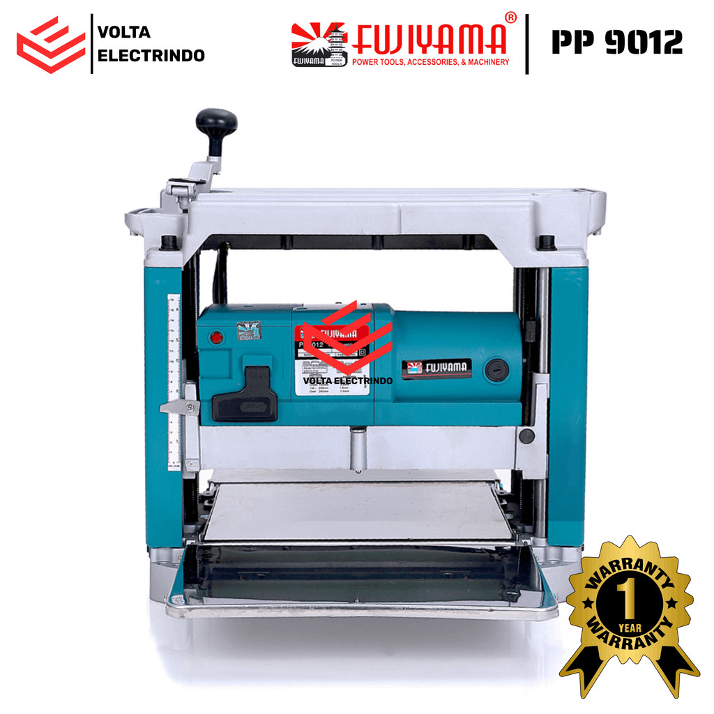 FUJIYAMA - PP 9012 Portable Planer 300Mm Mesin Serut Kayu Duduk 1650Watt PP9012
