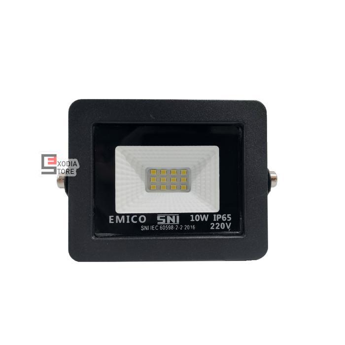 Terlaris Emico Lampu Sorot LED 10 Watt AC SMD SNI IP65 Lampu Tembak Floodlight untuk Panggung