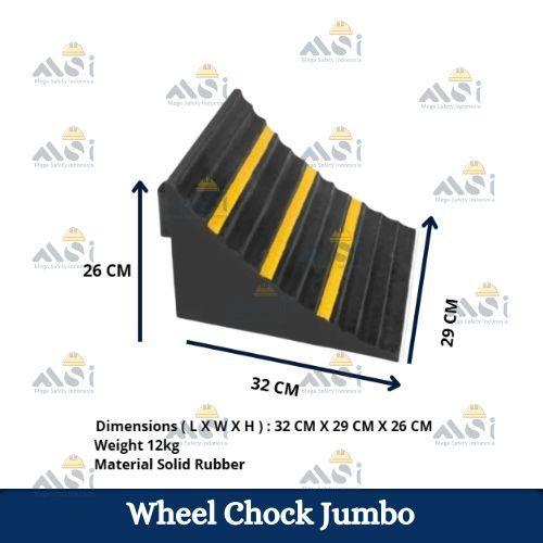 Wheel Chock Jumbo Wheel Chock Truk Anti Selip 40 Ton