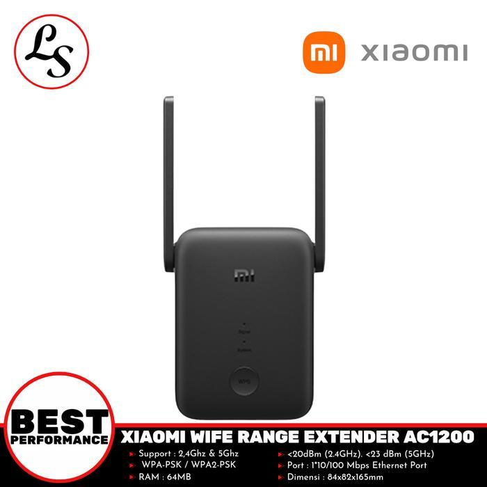 Xiaomi Wifi Range Extender Ac1200 2,4Ghz & 5Ghz Repeater Dual Band