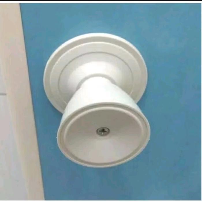 "New" KUNCI PINTU BULAT Plastik GMP - Kunci Pintu Bulat Pvc GMP - Pegangan Pintu Pvc - Pegangan