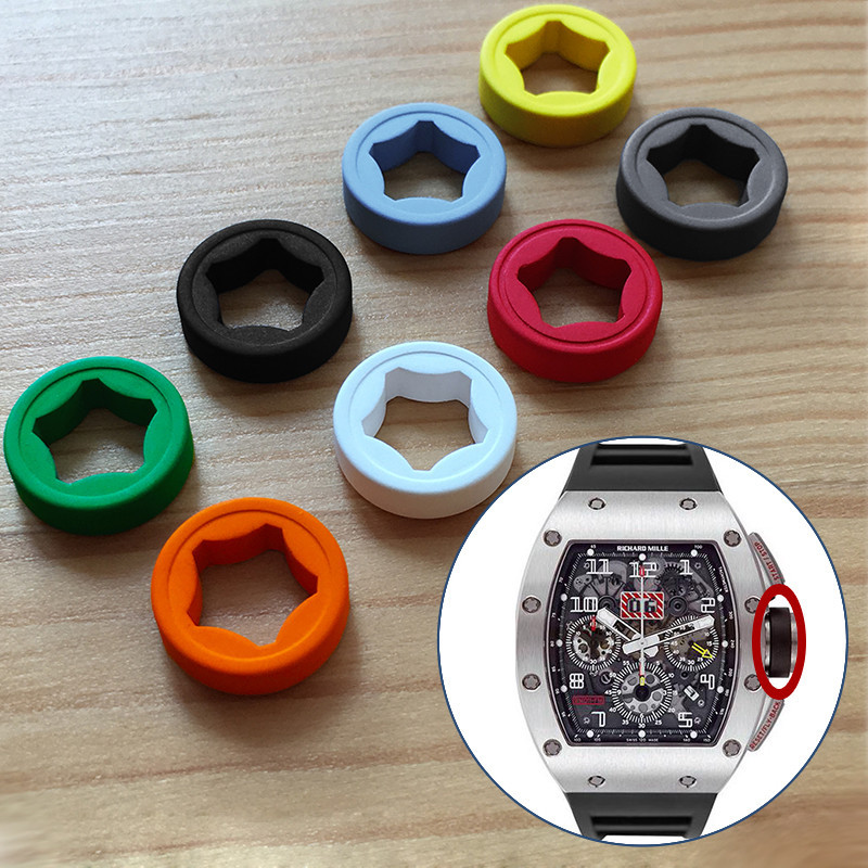 watch crown rubber ring for RM Ri chard mille authentic watch RM011 RM035 RM055 RM010 replacement