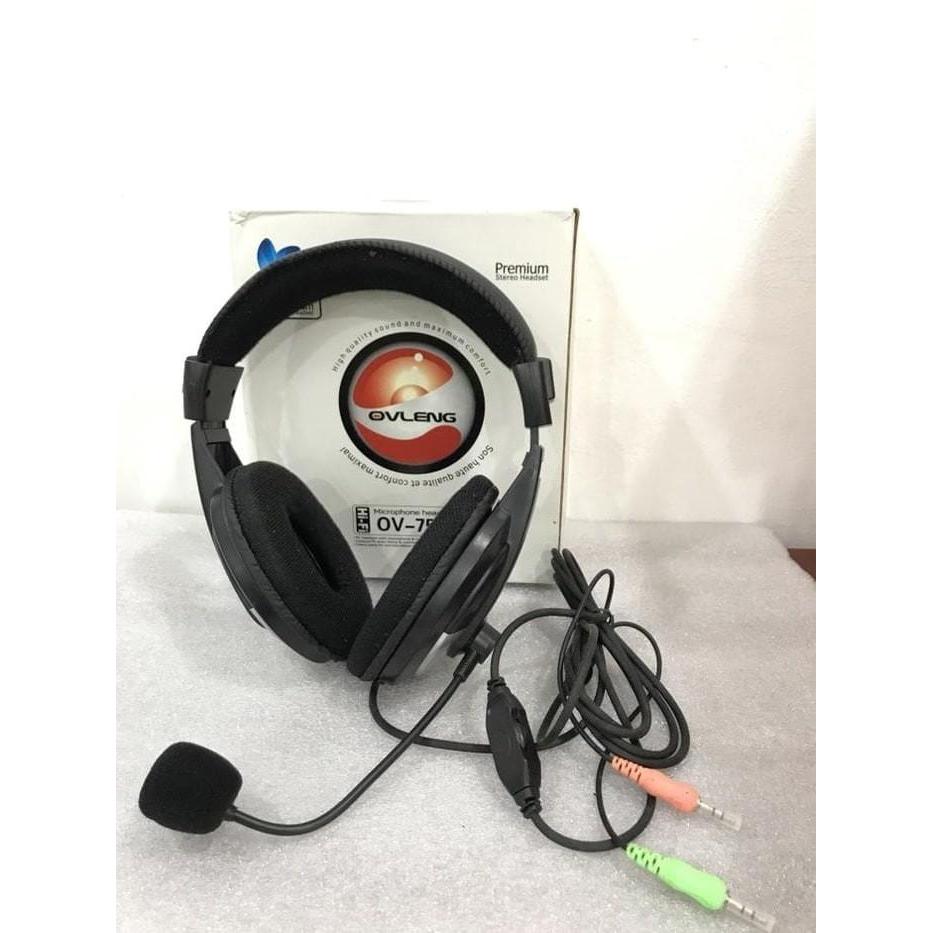 Headphone Mic Computer komputer mws ovleng