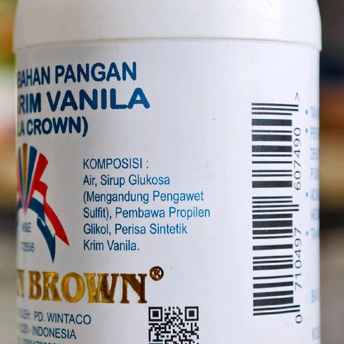 Goldenbrown Pasta Vanilla Crown / Pasta Vanilla Susu Goldenbrown 100Gr