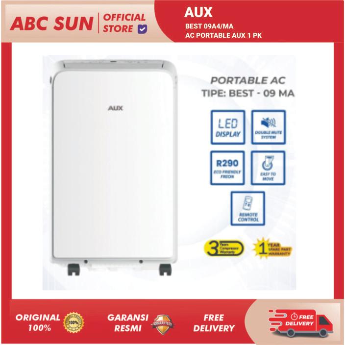 AC Portable AUX BEST09A4 MA Air Conditioner 1 PK Portable