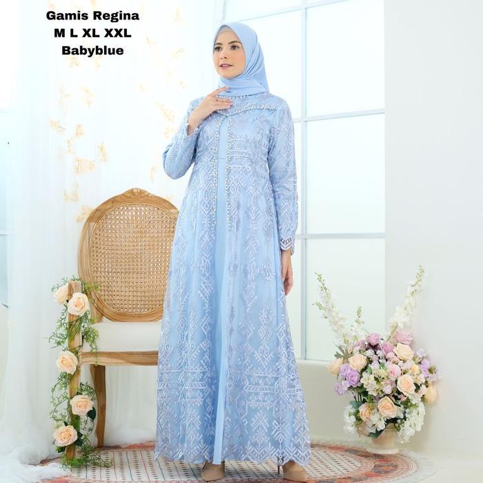 GAMIS PAYET SIZE M-5L / GAMIS JUMBO / GAMIS MEWAH / GAMIS TERBARU / GAMIS BRUKAT / GAMIS PESTA /