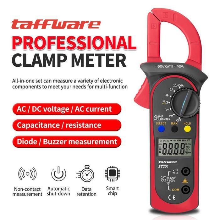 Clamp Meter St201 St202 Calmp Meter Arus Meter Current Meter Clamp Ac