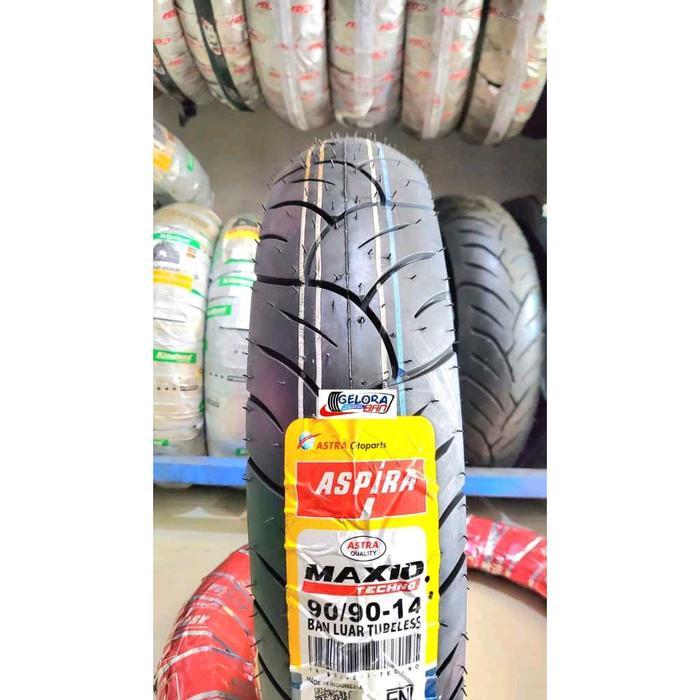 Promo Ban Matic Tubeless Aspira Techno 70/90-14 Ban 80/90-14 Ban 90/90-14 Ban Aspira 90/90-14 Ban