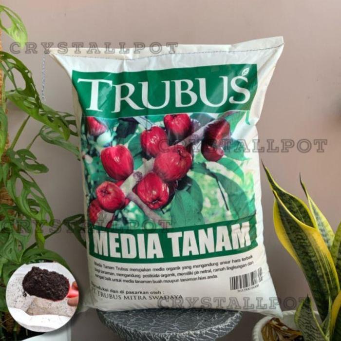 Media Tanam Organik Trubus Kemasan Pabrik Siap Pakai Untuk Tanaman - Media Tanam Trubus