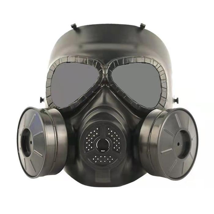 Masker Airsoft Kipas Protective Gas Mask Tactical Full Face Mask Army