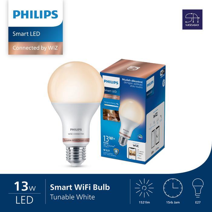 "New" LAMPU SMART WIFI LED 13 W PHILIPS TUNEABLE DIMMER