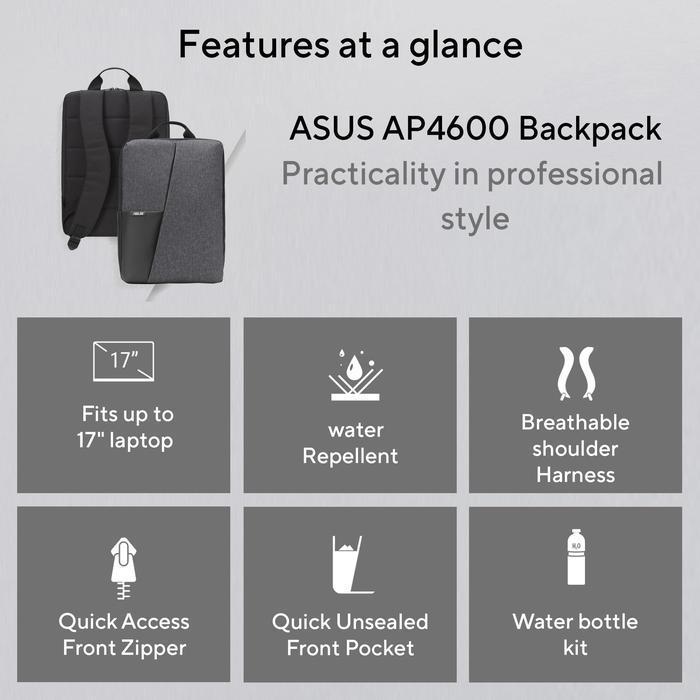 Tas Laptop Asus Lenovo Backpack 15.6"Inch Original