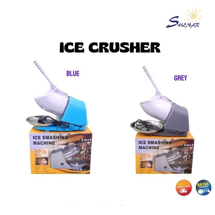 Mesin Serut Es / Ice Crusher Shenar Alat Serutan Es Listrik / Penghancur Es