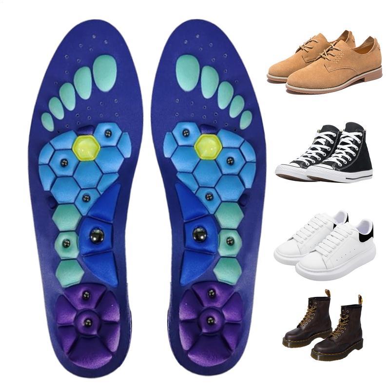 Magnetic Insoles Massage Shoe Inserts Massage Insoles Footwear Insoles for Men Women Breathable