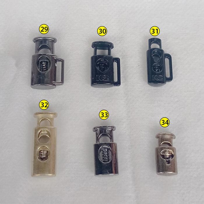 "New" Lock Stoper Stopper Besi Pengunci Tali Jaket Sepatu Celana