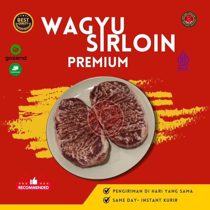 WAGYU SIRLOIN/WAGYU STEAK/DAGING STEAK/DAGING WAGYU/SIRLOIN STEAK Gratis ongkir