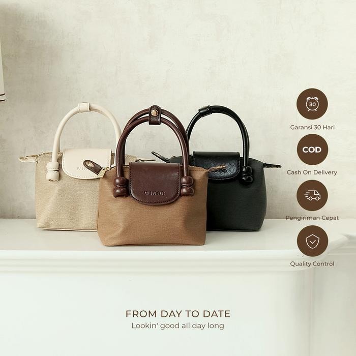 Aerostreet.Shoes - Winod Alma Tas Wanita Slempang Fashion Handbag Sling Bag Women Material Synthetic