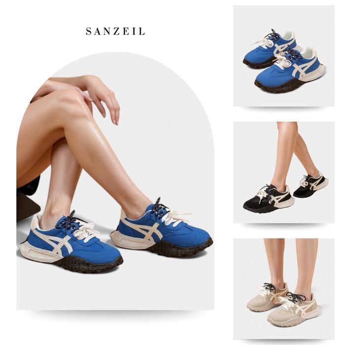 Aerostreet.Shoes - Sanzeil Fanny Casual Sneaker Shoes Cewek 3556