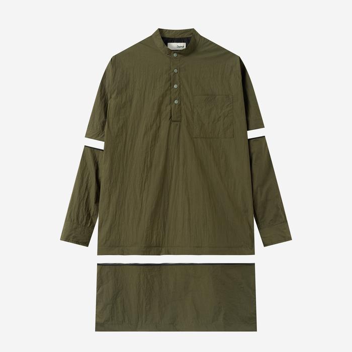 DUHA Gamis Pria Lengan Panjang - Taroob - Olive