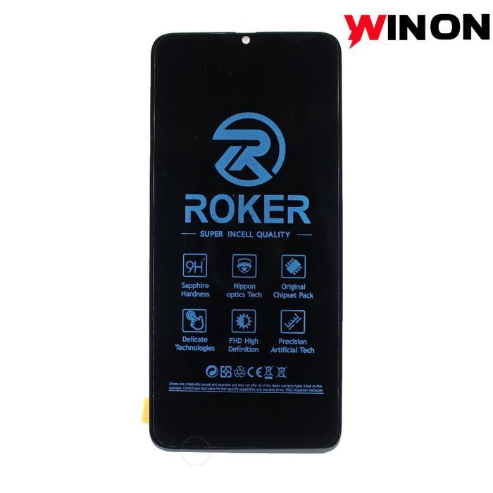 WIN ON - LCD TOUCHSCREEN UNTUK SAMSUNG A70 / A705 OLED LCD TS FULLSET ORIGINAL ROKER TOUCHSCREEN